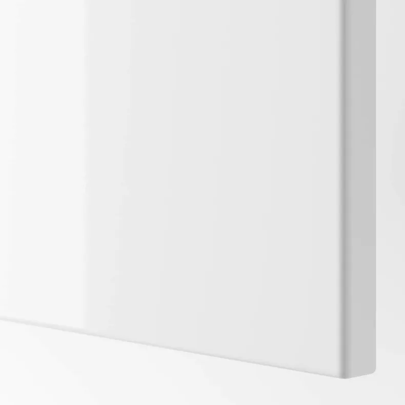 IKEA FARDAL ФАРДАЛЬ, дверцята з петлями, білий глянець, 25x229 см 391.881.76 фото №2