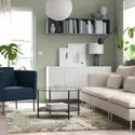 IKEA RINGKLOCKA РІНГКЛОККА, килим, короткий ворс, зелений/кремово-білий, 160x230 см 705.780.12 фото thumb №5