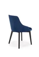 Кухонный стул HALMAR TOLEDO 3 черный/темно-синий фото thumb №4