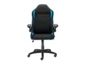 BRW Hacker, ігрове крісло чорно-синє, синій/чорний OBR-HACKER-CZARNO_NIEBIESKI фото thumb №2