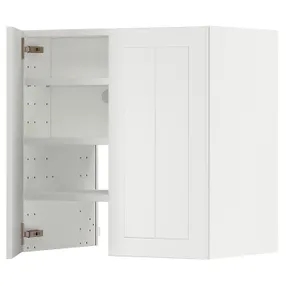 IKEA METOD МЕТОД, настінн шаф д / витяжки з полиц / дверц, білий / стенсундський білий, 60x60 см 195.052.84 фото