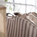 IKEA RÅGODLING РОГОДЛИНГ, чехол для одежды, Полосатая ткань / бежевый антрацит 705.658.30 фото thumb №4