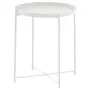 IKEA GLADOM ГЛАДОМ, стіл сервірувальний, білий, 45x53 см 703.378.19 фото