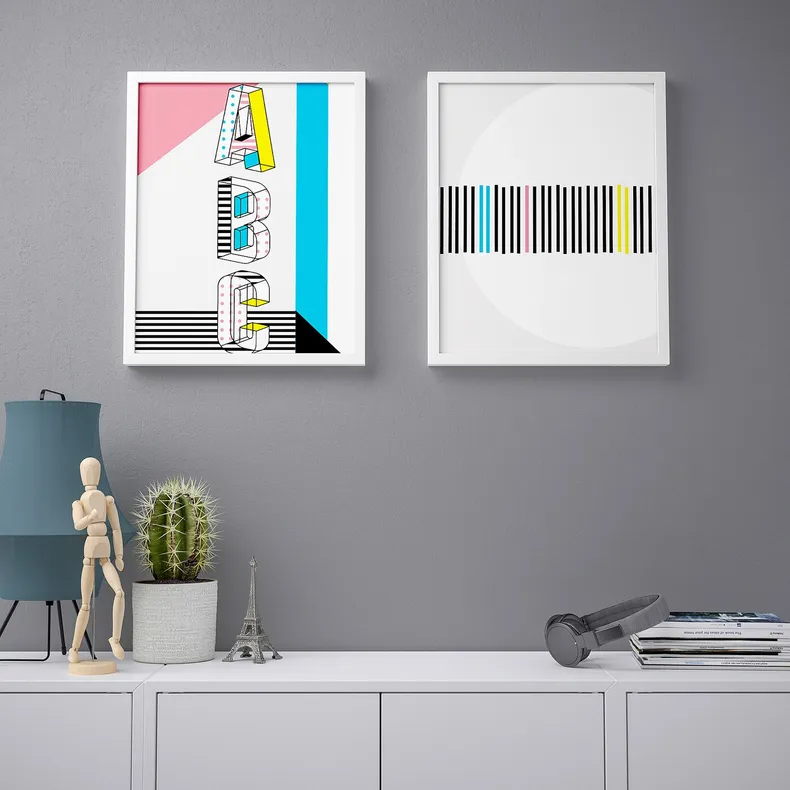 IKEA BILD БІЛЬД, постер, АЗБУКА, 40x50 см 504.469.18 фото №2