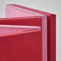 IKEA PLUFSIG ПЛУФСІГ, складаний спортивний килимок, рожевий / червоний, 78x185 см 505.522.73 фото thumb №5