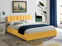 Ліжко двоспальне оксамитове SIGNAL MONTREAL Velvet, 160x200, сірий фото thumb №13