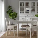 IKEA DVÄRGDUNÖRT ДВЭРГДЮНОРТ, подушка на стул, бежевый / белый, 42 / 35x42x4 см 805.521.39 фото thumb №6