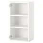 IKEA ENHET ЭНХЕТ, навесной шкаф с 2 полками, белый, 40x30x75 см 104.404.28 фото