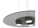 BRW Трехточечный подвесной светильник LED/19W/2160LM/3000K черный Lannion 091086 фото thumb №2