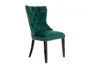 BRW Кресло с бархатной обивкой Charlot темно-зеленого цвета DUBLIN_DARK_GREEN_19 фото
