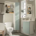IKEA ENHET ЭНХЕТ, ванная, белый / бледный серо-зеленый, 64x33x65 см 095.472.51 фото thumb №2