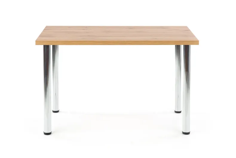 Кухонний стіл HALMAR MODEX 120x68 см колір стільниці - дуб вотан, ніжки - хром фото №3