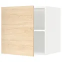 IKEA METOD МЕТОД, верхня шафа для холодильн / мороз кам, білий / АСКЕРСУНД під світлий ясен, 60x60 см 894.584.44 фото thumb №1