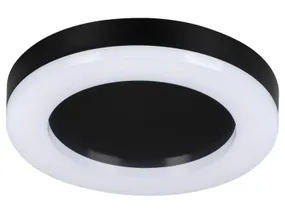BRW Плафон Tura LED 32 см пластиковый черно-белый 093196 фото