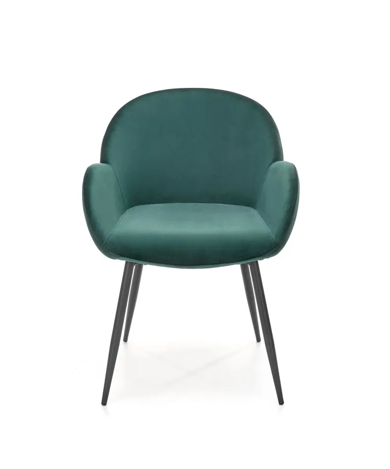 Кухонний стілець HALMAR K480 темно-зелений фото №8