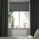 IKEA FYRTUR ФЮРТЮР, рулонная штора, блокирующая свет, умный беспроводной / батарейный серый, 100x195 см 904.081.70 фото thumb №8