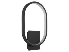 BRW Настенный металлический светильник Naggy LED черный 092956 фото