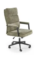 Крісло офісне обертове HALMAR ADRIANO, оливковий фото thumb №1
