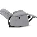 Масажне крісло MEBEL ELITE BONO 2, тканина: сірий фото thumb №12