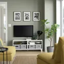 IKEA BESTÅ БЕСТО, тумба под ТВ, белый, 120x40x48 см 690.612.27 фото thumb №2