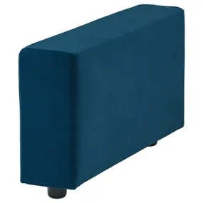 IKEA VIMLE ВІМЛЕ, чохол для підлокітника, широкий/Джупард темно-зелено-синій 005.205.43 фото