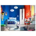 IKEA SLÄKT СЛЭКТ, каркас кровати с реечным дном, белый, 90x200 см 792.277.55 фото thumb №2