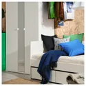 IKEA VIHALS, Контейнер для постельного белья, 2 шт., белый, 200 см 305.951.17 фото thumb №6