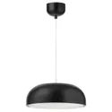 IKEA NYMÅNE НЮМОНЕ, підвісний світильник, антрацит, 40 см 404.071.49 фото thumb №1