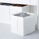 IKEA SKUBB СКУББ, коробка, білий, 31x34x33 см 001.863.95 фото thumb №2