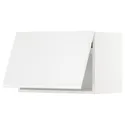 IKEA METOD МЕТОД, горизонтальный навесной шкаф, белый / Воксторп глянцевый / белый, 60x40 см 893.918.25 фото thumb №1