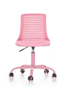 Офісне крісло HALMAR PURE рожеве фото thumb №3