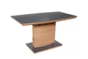 Кухонний стіл розкладний HALMAR CONCORD 140-180x80 см, стільниця - дуб золотий/темно-сірий, ніжка - дуб золотий фото thumb №12