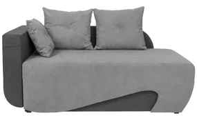 BRW Двуспальный диван-кровать Cerro с ящиком для хранения серый, Соро 90 серый/Савана 05 серый SO2-CERRO-LX_1DL_L-G2_BAE012 фото