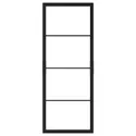 IKEA SKYTTA СКЮТТА, рама розсувних дверцят, чорний, 77x196 см 804.977.27 фото thumb №1
