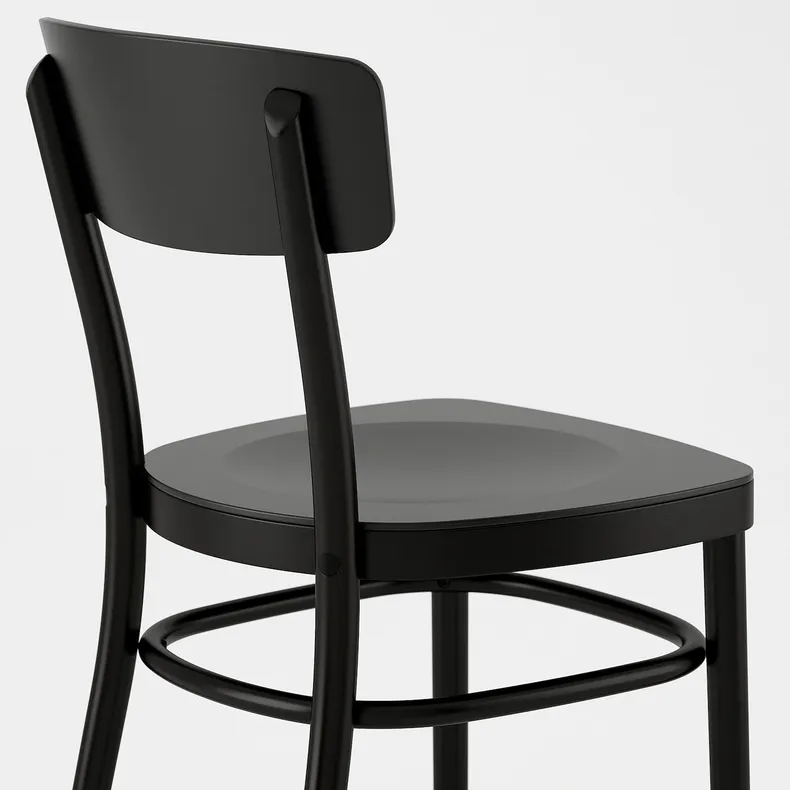 IKEA EKEDALEN ЕКЕДАЛЕН / IDOLF ІДОЛЬФ, стіл+4 стільці, береза/чорний, 120/180 см 092.214.60 фото №4