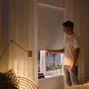 IKEA FÖNSTERBLAD ФЁНСТРЕРБЛАД, рулонная штора, блокирующая свет, белый, 140x155 см 405.383.86 фото thumb №2