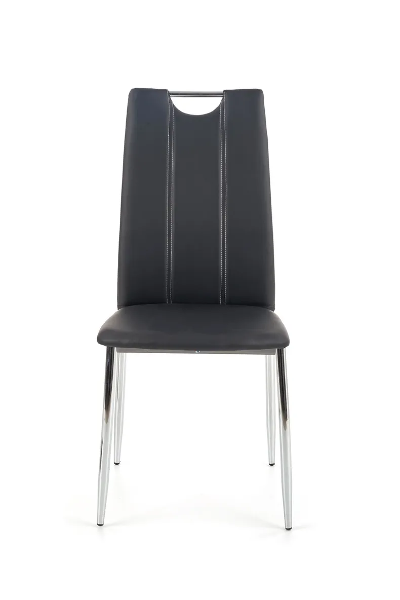 Кухонний стілець HALMAR K187 чорний фото №4
