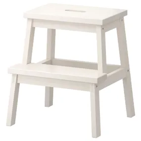 IKEA BEKVÄM БЕКВЕМ, стілець-драбина, білий, 50 см 401.788.88 фото