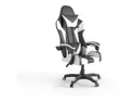 BRW Modena, игровое кресло черно-белое, белый/черный OBR_GAM_MODENA-CZARNO/BIALY фото thumb №1