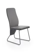 Кухонний стілець HALMAR K300, чорний/сірий фото thumb №1