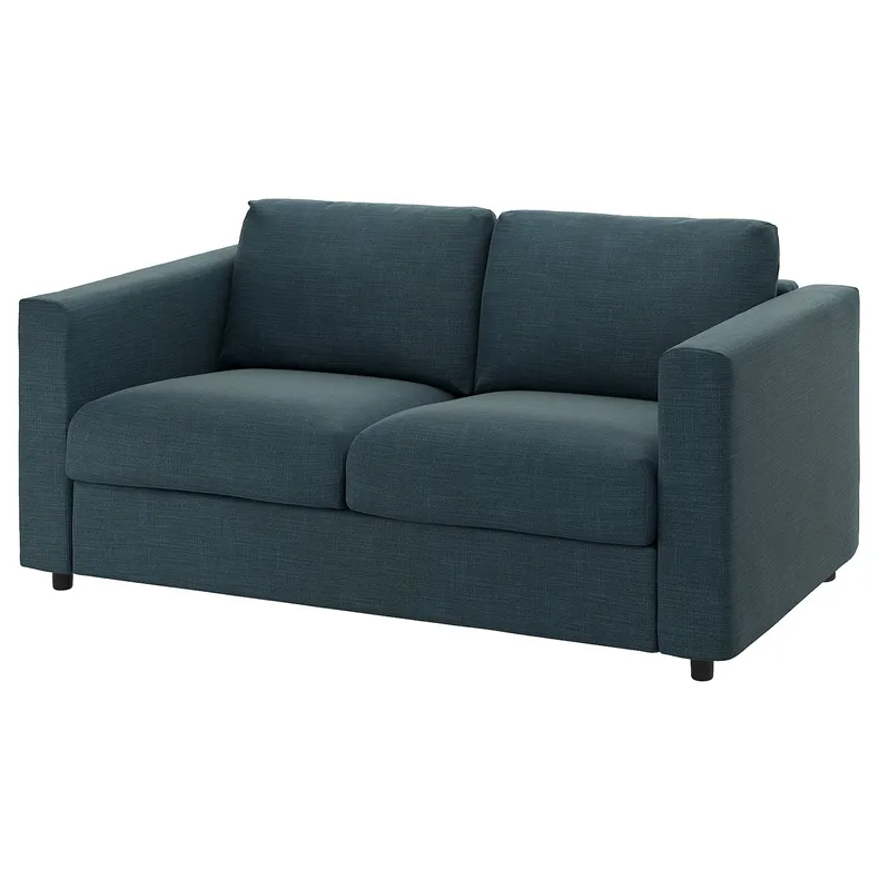 IKEA VIMLE ВІМЛЕ, 2-місний диван-ліжко, Hillared темно-синій 695.369.71 фото №2