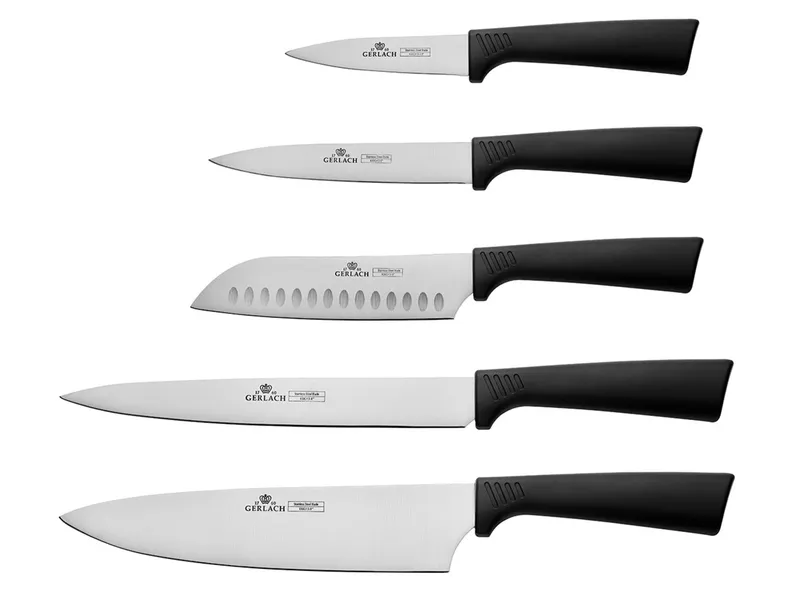 BRW Gerlach Smart Black, набір з 5 ножів 082158 фото №2
