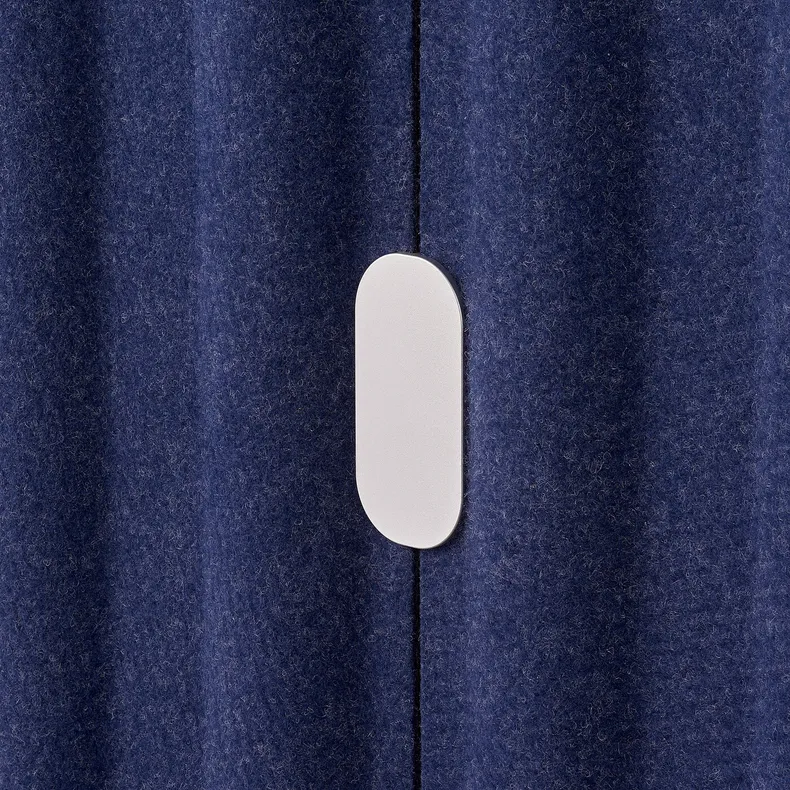 IKEA EILIF ЭЙЛИФ, экран передвижной, синий / черный, 80x150 см 493.874.77 фото №5