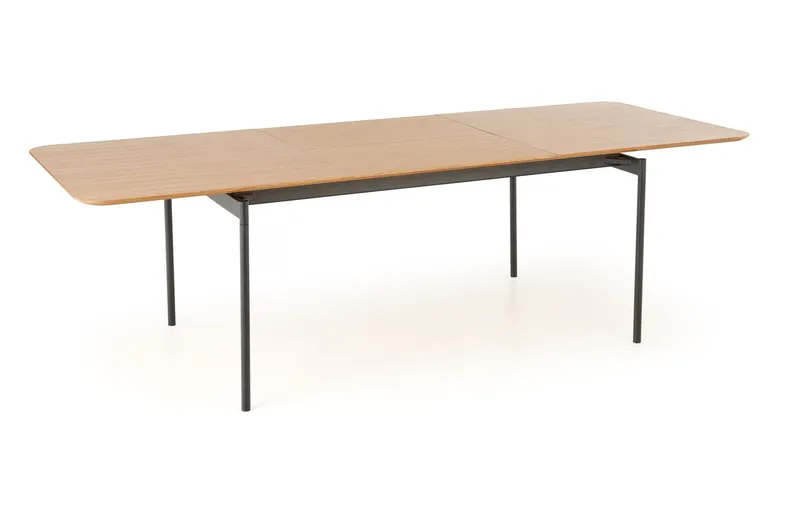 Кухонний стіл HALMAR SMART 170-250x100 см дуб натуральний/чорний фото №7
