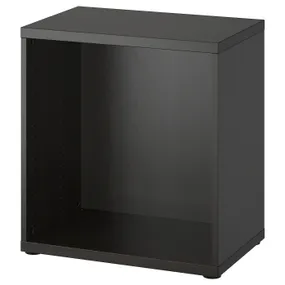 IKEA BESTÅ БЕСТО, каркас, черно-коричневый, 60x40x64 см 202.459.64 фото