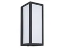 BRW Уличный металлический настенный светильник Gundula черный 092995 фото thumb №3