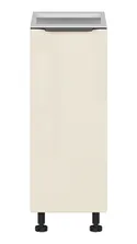 BRW Підошва L6 30 см права кухонна шафа магнолія перлина, альпійський білий/магнолія перламутровий FM_D_30/82_P-BAL/MAPE фото thumb №1