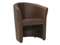 Крісло м'яке SIGNAL TM-1, екошкіра:  темно-коричневий фото thumb №1