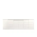 IKEA SKYTTA СКЮТТА / MEHAMN МЕХАМН, комбінація розсувних дверцят, білий/2str білий, 603x205 см 795.002.74 фото thumb №1