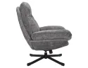 Кресло мягкое поворотное SIGNAL HARPER, ткань: серый фото thumb №2